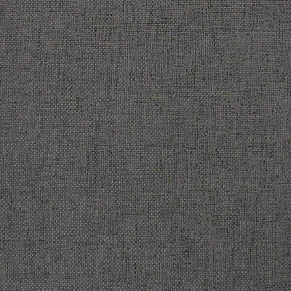 Relaxační křeslo s podnožkou tmavě šedé textil 3097724