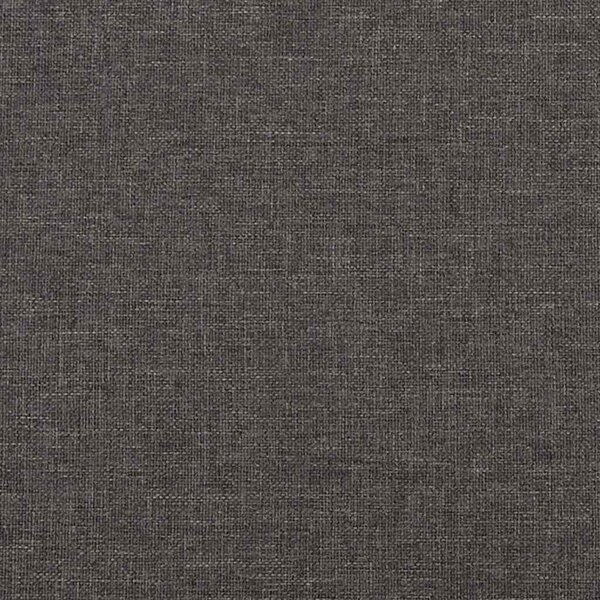 Relaxační křeslo s podnožkou tmavě šedé textil 3097751