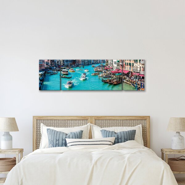 Obraz - Canal Grande, Benátky, Itálie (170x50 cm)