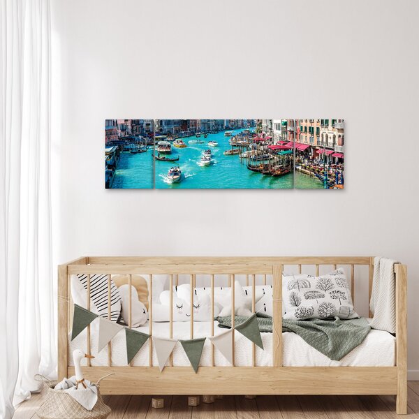 Obraz - Canal Grande, Benátky, Itálie (170x50 cm)