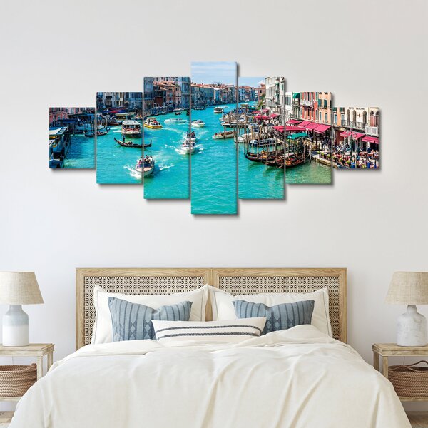 Obraz - Canal Grande, Benátky, Itálie (210x100 cm)