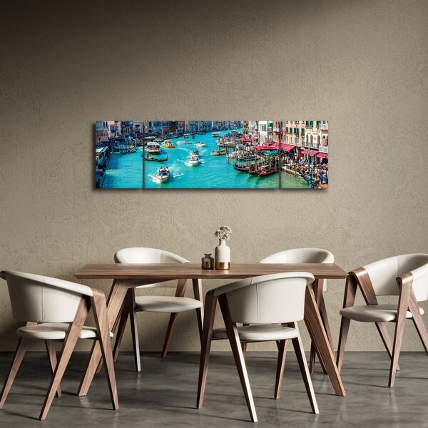 Obraz - Canal Grande, Benátky, Itálie (170x50 cm)