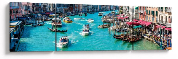 Obraz - Canal Grande, Benátky, Itálie (170x50 cm)