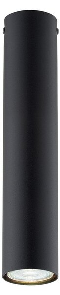 Stropní svítidlo TECNO 1M – černé, 1× GU10, šířka 6 cm