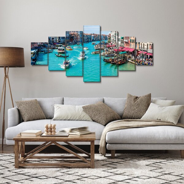 Obraz - Canal Grande, Benátky, Itálie (210x100 cm)