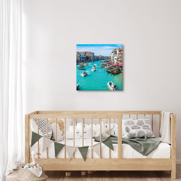 Obraz - Canal Grande, Benátky, Itálie (30x30 cm)