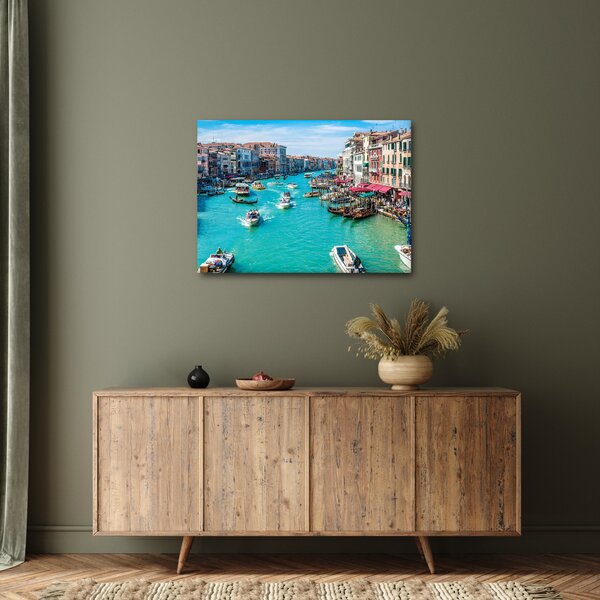 Obraz - Canal Grande, Benátky, Itálie (70x50 cm)