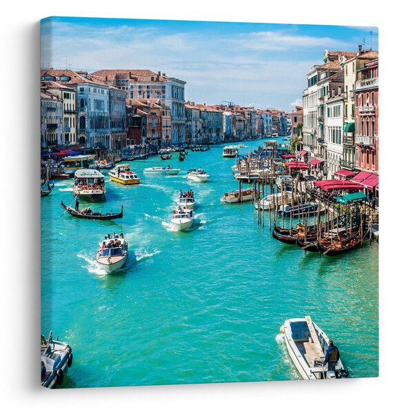 Obraz - Canal Grande, Benátky, Itálie (30x30 cm)
