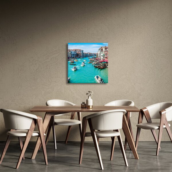 Obraz - Canal Grande, Benátky, Itálie (30x30 cm)