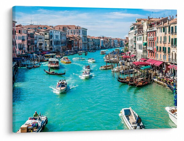 Obraz - Canal Grande, Benátky, Itálie (70x50 cm)