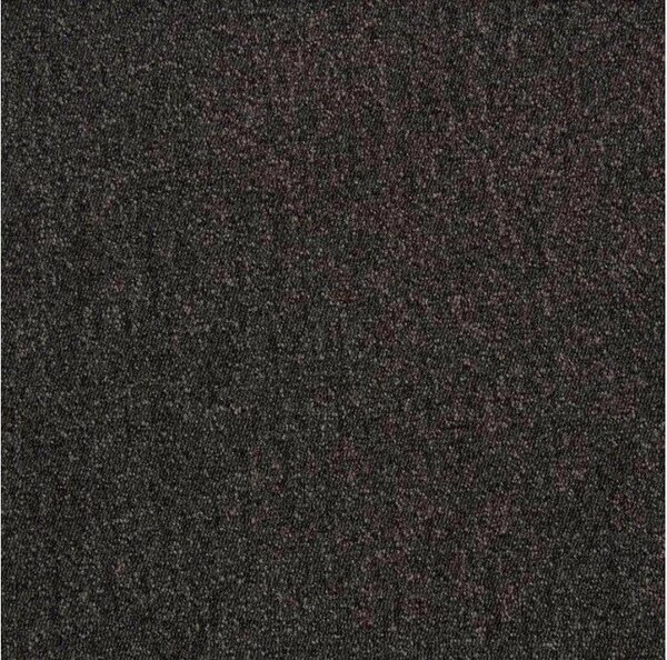 Betap koberce Kobercový čtverec Best 78 černý - 50x50 cm