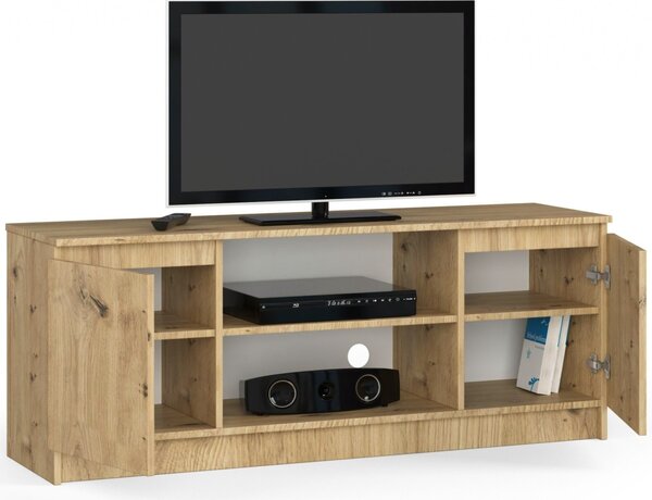 Ak furniture TV stolek Beron 140 cm dub artisan
