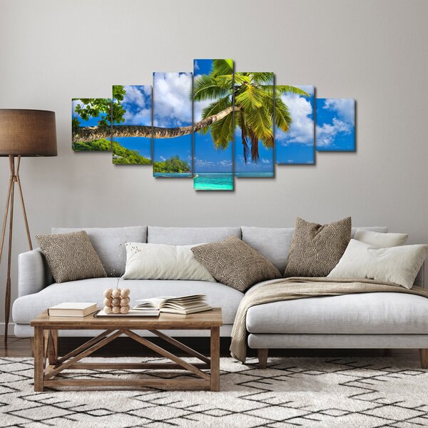 Obraz - Seychely (210x100 cm)