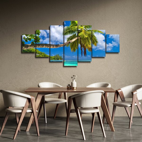 Obraz - Seychely (210x100 cm)