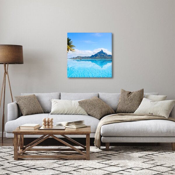Obraz - Bora-Bora, Francouzská Polynésie (30x30 cm)