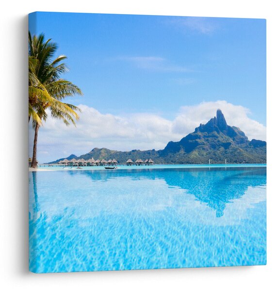 Obraz - Bora-Bora, Francouzská Polynésie (30x30 cm)