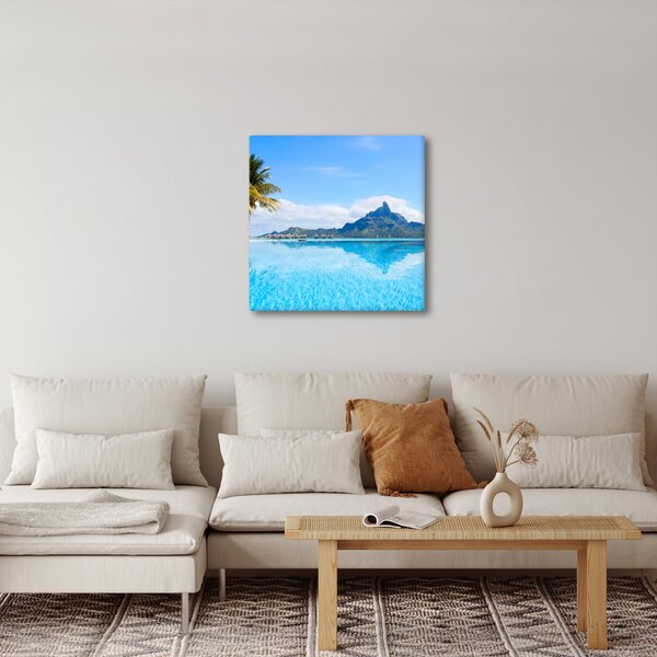 Obraz - Bora-Bora, Francouzská Polynésie (30x30 cm)