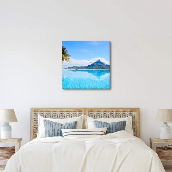 Obraz - Bora-Bora, Francouzská Polynésie (30x30 cm)