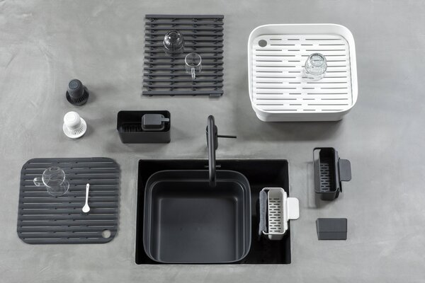 Brabantia Sink Side sušák na nádobí 46.3x20x12.6 cm šedá 117268