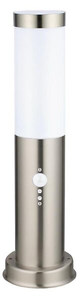 Brilagi - Venkovní lampa se senzorem NOVA 1xE27/15W/230V 40 cm IP44 matný chrom