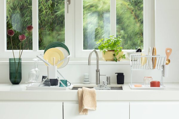 Brabantia Sink Side sušák na nádobí 46.3x20x12.6 cm šedá 117268