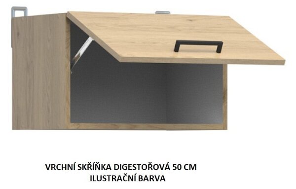 Kuchyň JUNONA MODUL VERZE2 BBL RAMKA 230 cm, bílá/grafit