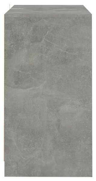 Příborníky 2 ks betonově šedé 70 x 41 x 75 cm dřevotříska 3098092