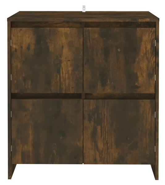 Příborníky 2 ks kouřový dub 70 x 41 x 75 cm kompozitní dřevo 3098094
