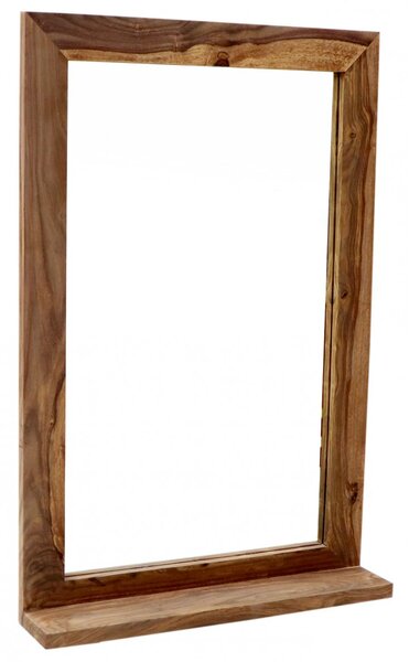 Zrcadlo Suri 60x90 z indického masivu palisandr