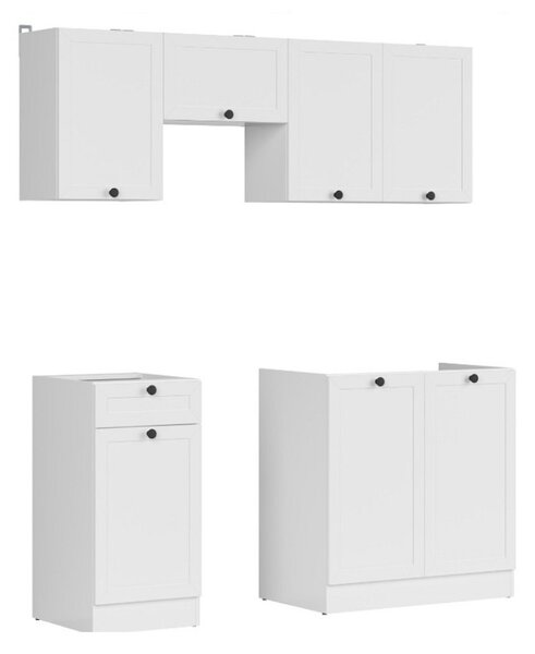 Kuchyň JUNONA MODUL VERZE2 BBL RAMKA 170 cm, bílá