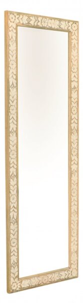 Zrcadlo Sita 60x170 z indického masivu mango