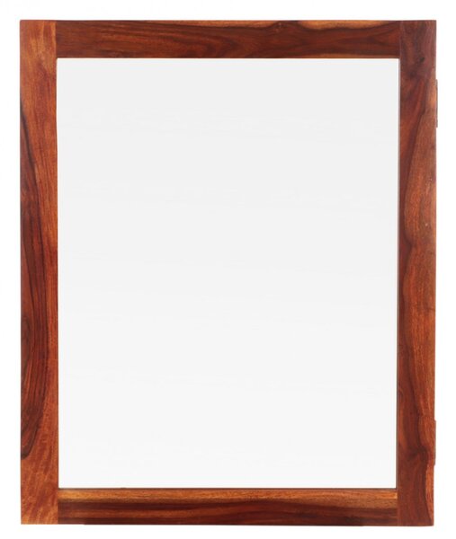 Zrcadlo Jali 50x60 z indického masivu palisandr