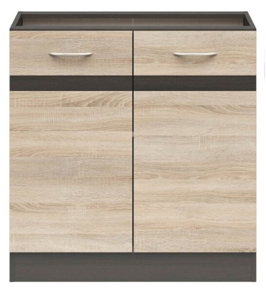 Junona Line skříňka BBL D2D/80/82, wenge/dub sonoma