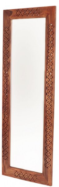 Zrcadlo Mira 60x170 z indického masivu palisandr
