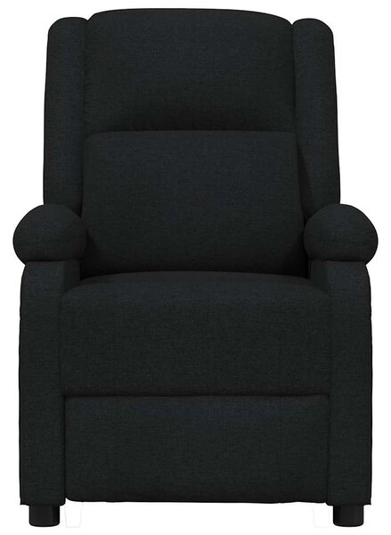 Elektrické polohovací křeslo černé textil 3098355