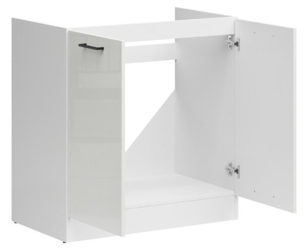 Junona Line Tafla skříňka BBL DK2D/80/82, bílá/bílá křída lesk