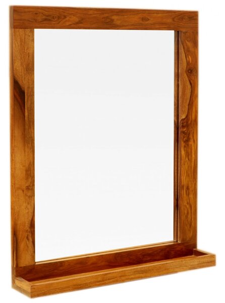 Zrcadlo Nela 65x80 z indického masivu palisandr