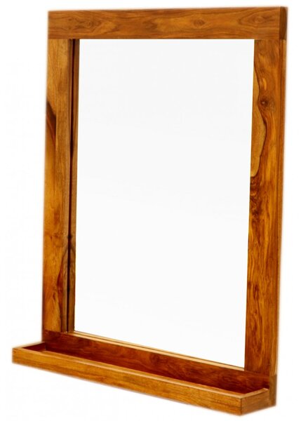 Zrcadlo Nela 65x80 z indického masivu palisandr