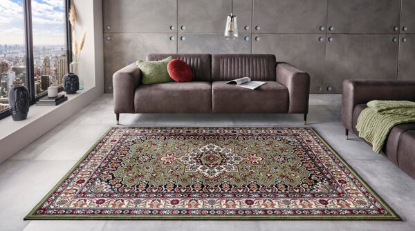 Koberec Hanse Home Mirkan Parun Täbriz zelený