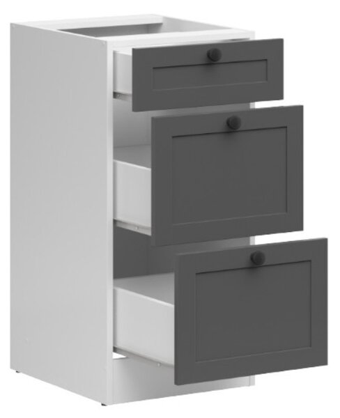 Junona Line Ramka skříňka D3S/40/82, bílá/grafit