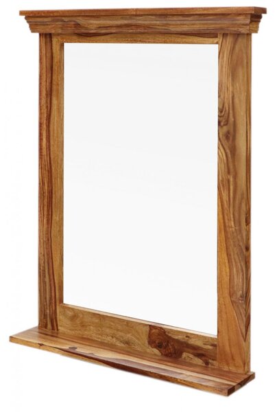 Zrcadlo Jali 70x90 z indického masivu palisandr