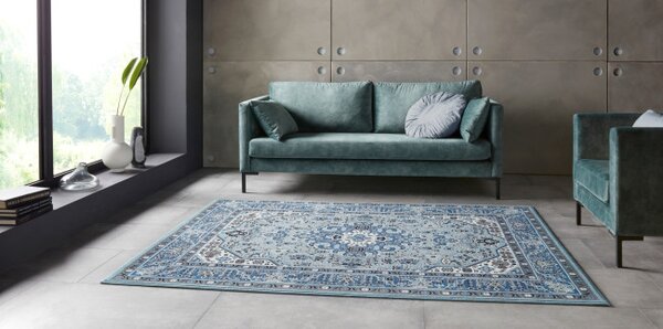 Koberec Hanse Home Mirkan Skazar Isfahan modrý