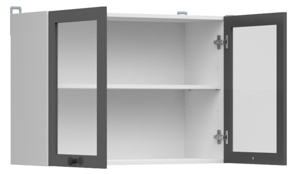 Junona Line Ramka skříňka G2W/80/57, bílá/grafit