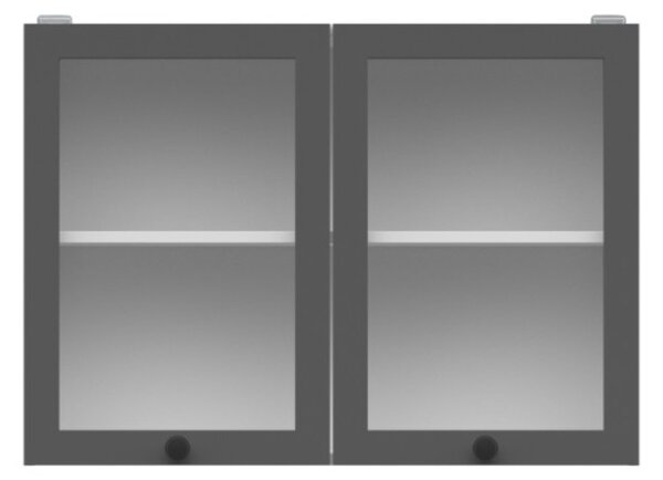 Junona Line Ramka skříňka G2W/80/57, bílá/grafit