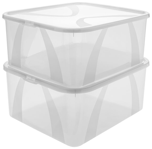 SADA ÚLOŽNÝCH BOXŮ 2 ks, 19 l Rotho