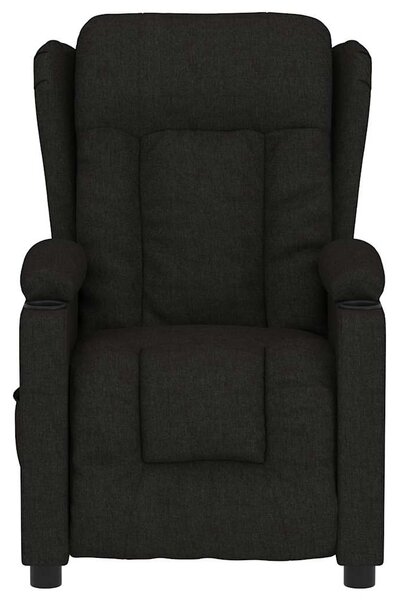 Elektrické polohovací křeslo černé textil 3098779