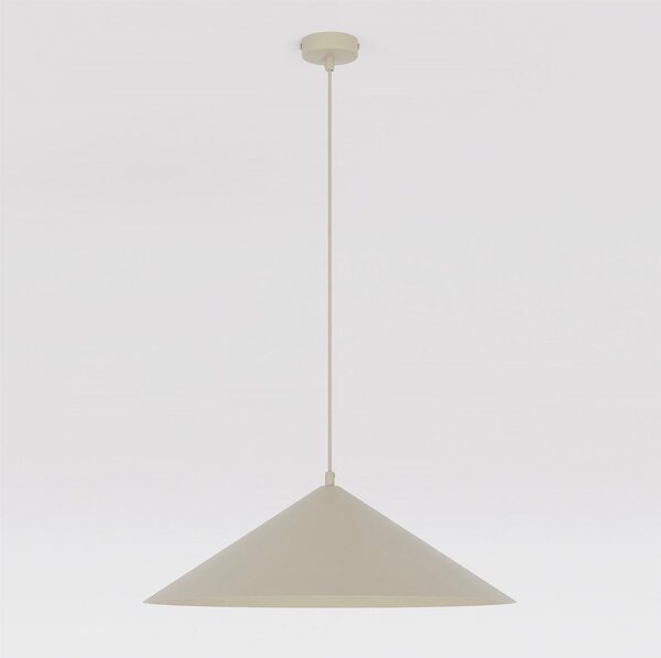 Závěsné svítidlo MONO 1L – moka, jantarové sklo, 1× E14, šířka 50 cm