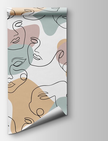 Fototapeta Vzor z barevných tvarů, Abstraktní fototapety, Populární fototapety, t00696 - Tapeko.co.cz