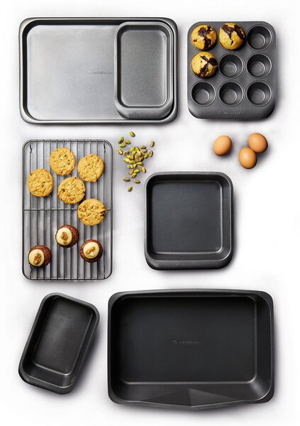 Formy a plechy na pečení MasterClass sada 7 ks, nepřilnavé MCSPSBAKE7PC