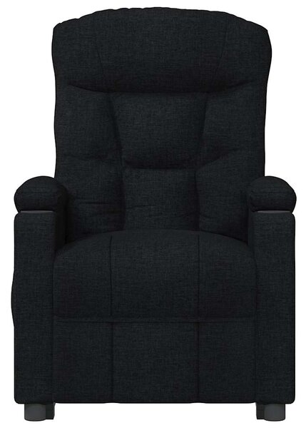 Elektrické polohovací křeslo černé textil 3098817